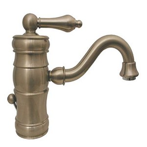 ALFI Vintage III Single Hole/Single Lever Lavatory Faucet with Traditional Spout and Pop-up Waste - 1 of 1
