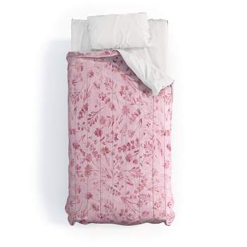 Mallory Floral Polyester Comforter & Sham Set - Deny Designs