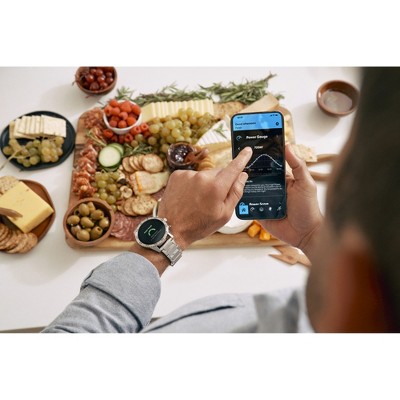 Citizen 45mm Silver Stainless Steel Digital Smartwatch with GPS and Alexa