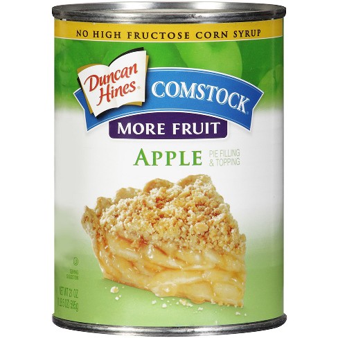 Comstock More Fruit Apple Pie Filling Or Topping 21oz Target