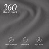 100% Organic Cotton Percale Duvet Cover and Sham Set by Bare Home - 4 of 4