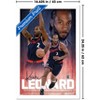 Trends International NBA Los Angeles Clippers - Kawhi Leonard 25 Framed Wall Poster Prints - 3 of 4