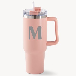Personalization Mall Engraved Initial 40 oz Stainless Steel Tumbler - 1 of 1