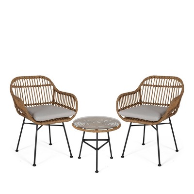 Target rattan online chair