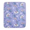 NoJo Disney Frozen 2 Elsa and Nokk Lavender and Pink Super Soft Toddler Blanket - 40"x 50" - 2 of 4