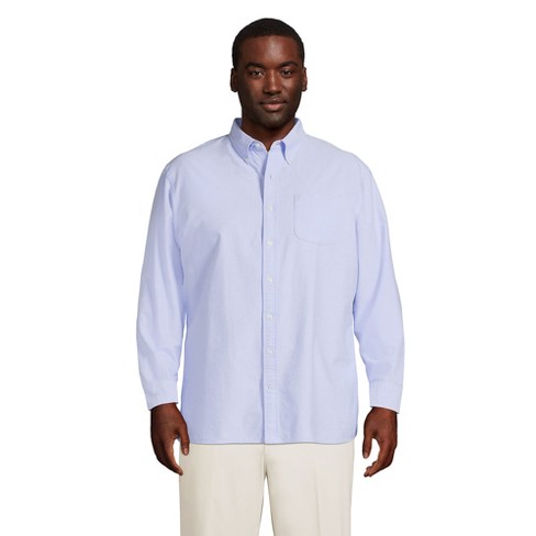 Lands' End Men's Big And Tall Traditional Fit Sail Rigger Oxford