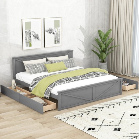 Target bed frames with 2024 storage