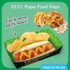 Big Dot of Happiness Pixel Video Game Party Paper Food Trays, Disposable Double-Sided Paper Food Holders for Nachos, Hot Dogs, French Fries - 12 Ct - 2 of 4