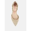 Buqisi Chain Embellished Flat Womens Sandals - 4 of 4