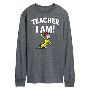 Men's - Dr. Seuss - Teacher I Am Sam I Am Long Sleeve Graphic T-Shirt - 1 of 4
