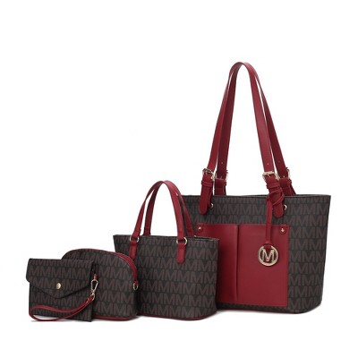 MKF Collection Havenly Women’s Tote Bag, Mini Tote Bag, Pouch and Wallet by Mia K