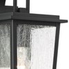 Minka Lavery Modern Outdoor Wall Light Fixture Sand Black 14 1/4" Clear Seeded Glass Shade for Post Exterior Deck Porch Yard Patio - 2 of 2