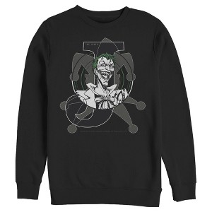 Men's Batman Joker Symbol Sweatshirt - 1 of 3