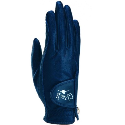 Glove It Women's Navy Clear Dot Golf Glove, Right Hand, Large
