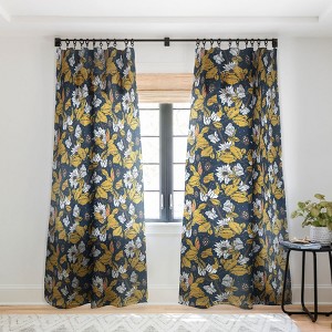 Marta Barragan Camarasa Seasonal Darkness Single Panel Sheer Window Curtain - Deny Designs - 1 of 4