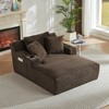 Lycvki Oversized Chaise Lounge Chair, No Assembly Required,Comfy Sleeper Sofa - 4 of 4