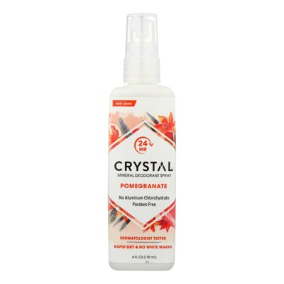 Crystal Pomegranate Mineral Deodorant Spray - 4 fz