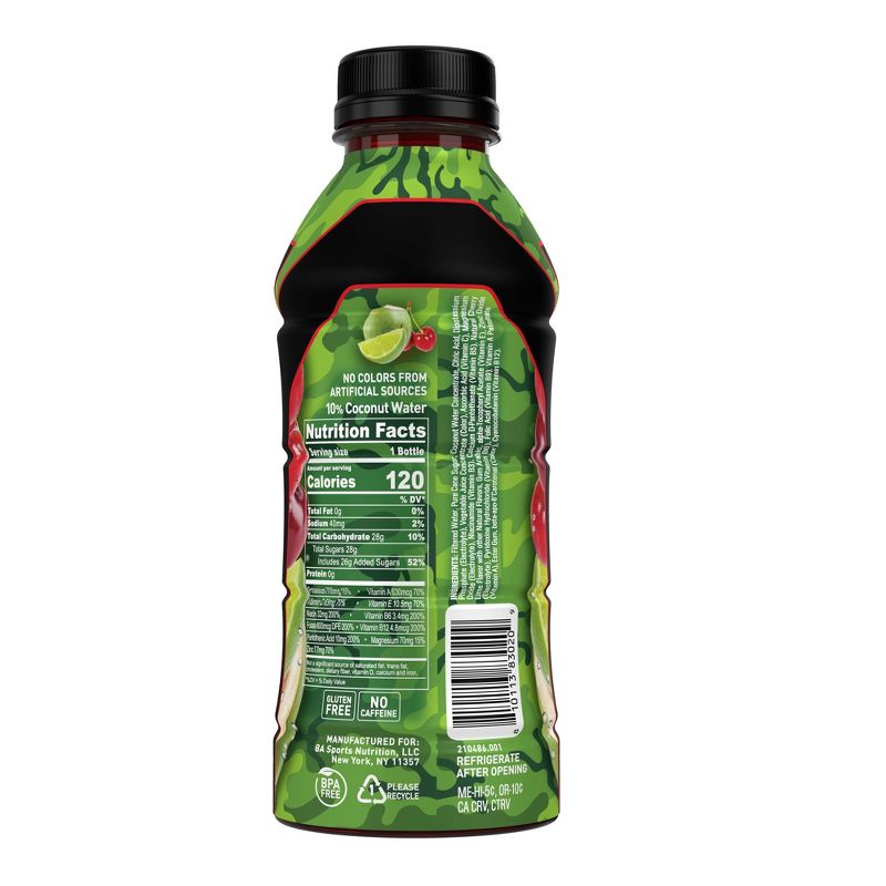 BODYARMOR Cherry Lime Sports Drink - 16 fl oz Bottle, 2 of 3