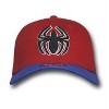 Mens Spiderman 39Thirty Red & Blue Baseball Cap - 2 of 4