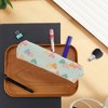 Unique Bargains Heart Print Pencil Case for Office Organizer - 2 of 4