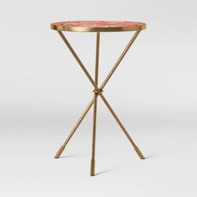 glass side table target