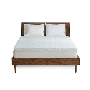 Gracie Mills Arroyo 2-inch Gel Memory Foam Mattress Topper with 3M Moisture-Wicking Cover - 1 of 4