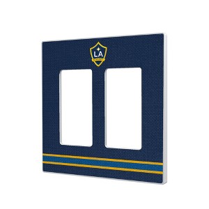 MLS Western Conference Teams Stripe Hidden-Screw Light Switch Plate for Double Rocker - 1 of 4