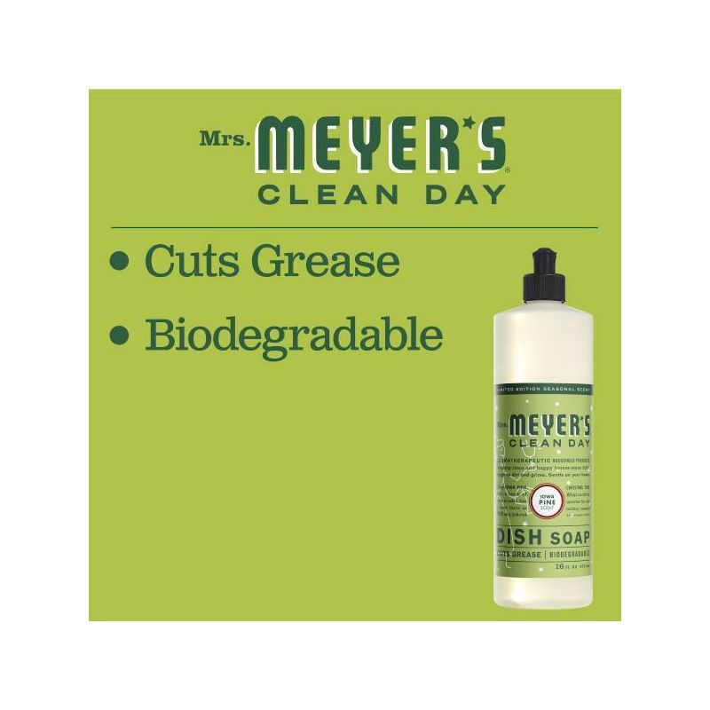 Mrs. Meyer&#39;s Clean Day Iowa Pine Holiday Dish Soap - 16 fl oz, 6 of 11