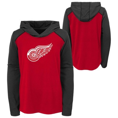 boys red wings jersey