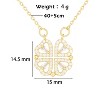 Transformable and Doubly Functional Clover Necklace - 2 of 4