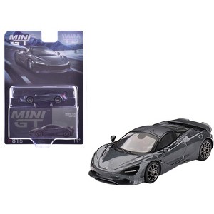 McLaren 750S Saros Gray Limited Edition 1/64 Diecast Model Car by