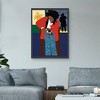 30" x 40" A Tribute To Jean - Michel Basquiat by Synthia Saint James Canvas Art Print - Masterpiece Art Gallery: Vertical Home Decor - 2 of 4