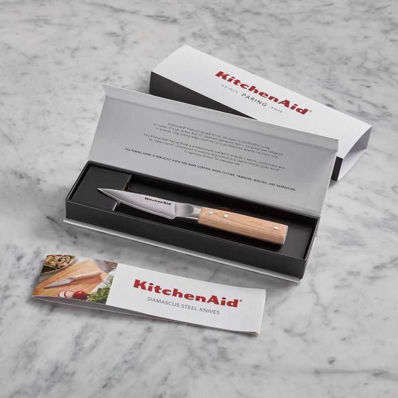 KitchenAid Premium 3.5&#34; Damascus Paring Knife, 5 of 7