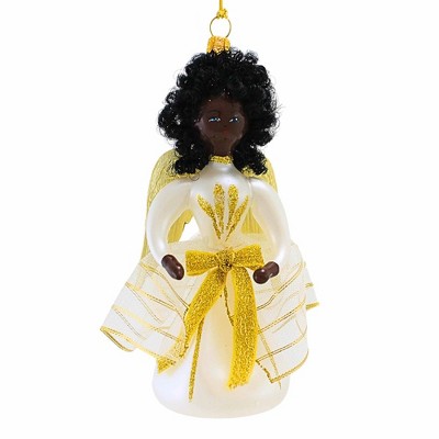 Italian Ornaments 5.0 Inch Blessed Angel Heirloom Made In Italy Tree Ornaments