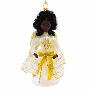 Italian Ornaments 5.0 Inch Blessed Angel Heirloom Made In Italy Tree Ornaments - 1 of 3