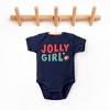 The Juniper Shop Jolly Girl Star Baby Bodysuit - Newborn - Navy - 2 of 2
