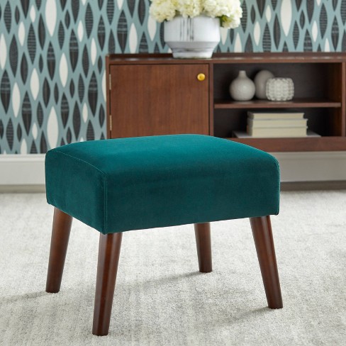 Yosemy Nail Button Square Ottoman In Patters - Skyline Furniture : Target