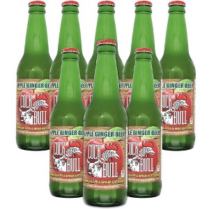 Cock n Bull Apple Ginger Beer 12oz Soda Bottles - Ideal Mixer for Cocktails, Mocktails, and Bartenders - Premium Quality for Perfect Mixed Drinks - Refreshing Flavor Profile- Made In USA - 1 of 4