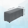Unique Bargains Polyester Rectangular Stretchy Elastic Stool Cover - 2 of 4