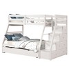 Twin Over Full Bunk Bed with Built In Drawers and Accessible Steps - 2 of 4