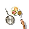 OXO Stainless Steel Turner Black: Soft-Grip Handle, Dishwasher-Safe, Slotted Cooking Spatula, 12.9" Length - 4 of 4