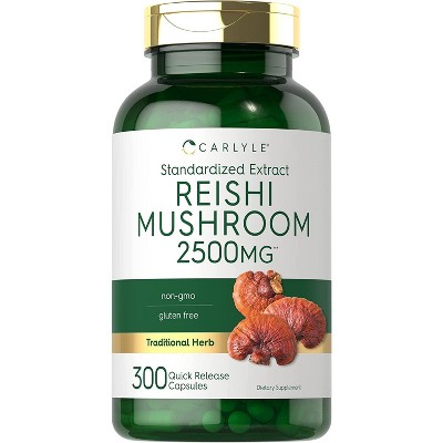 Carlyle Reishi Mushroom 2500mg | 300 Capsules