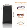 Unique Bargains Microfiber Soft Storage Women Men Eyeglasses Bag 3 Pcs - 2 of 4