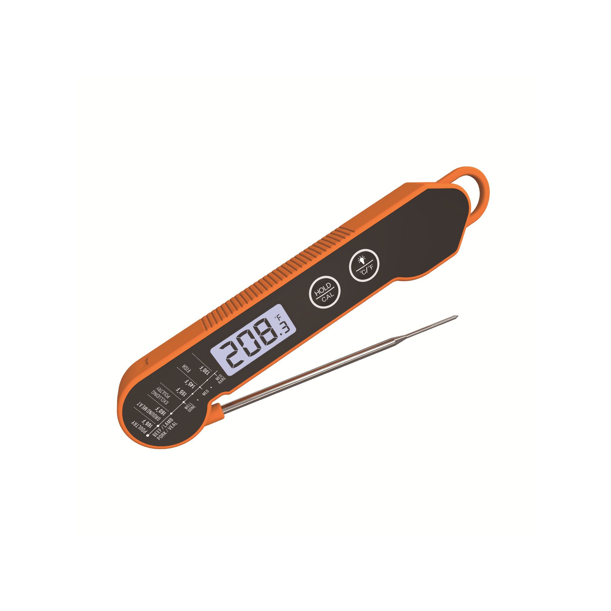 MOVSSOU Digital Meat Thermometer for Cooking LCD Screen