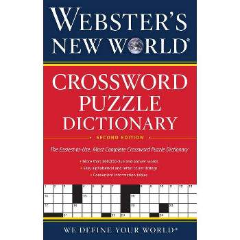 Webster's New World(r) Crossword Puzzle Dictionary, 2nd Ed. - by  Jane Shaw Whitfield & Editors of Webster's New World Coll (Paperback)