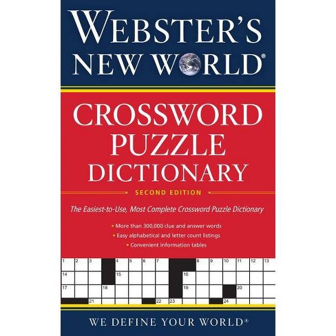 Webster's All-In-One Dictionary & Thesaurus, Second Edition