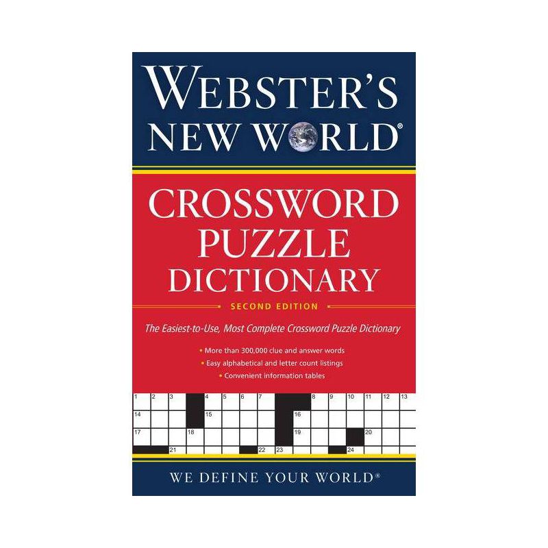 Webster's New World(r) Crossword Puzzle Dictionary, 2nd Ed. - by  Jane Shaw Whitfield & Editors of Webster's New World Coll (Paperback), 1 of 2