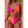 Moda Minx Sweet Like Candy 'Love Heart' Contrast Crystal Front Swimsuit - image 3 of 3