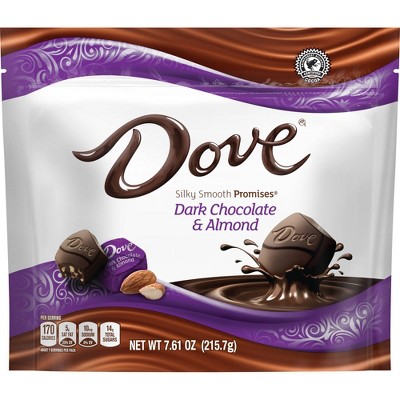 Dove Promises Silky Smooth Dark Chocolate and Almond - 7.61oz