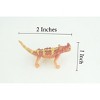 Collectible Wildlife Gifts | Australian Thorny Devil, Thorny dragon, Hand Painted, Rubber, Reptile, Lizard, Diorama, Toys, Gift, 2 Inches. CH928 BB204 - 2 of 4